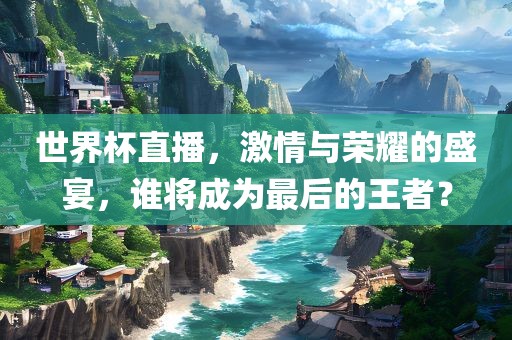 世界杯直播，激情与荣耀的盛宴，谁将成为最后的王者？漯河市盈旭机械设备有限公司