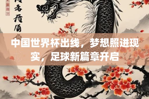 中国世界杯出线，梦想照进现实，足球新篇章开启