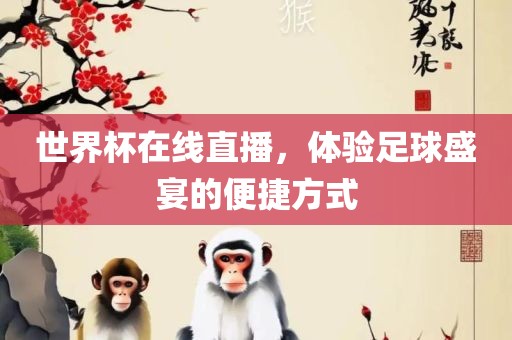 世界杯在线直播，体验足球盛宴的便捷方式