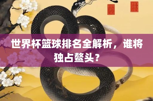 世界杯篮球排名全解析，谁将独占鳌头？漯河市盈旭机械设备有限公司