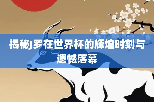 揭秘J罗在世界漯河市盈旭机械设备有限公司杯的辉煌时刻与遗憾落幕