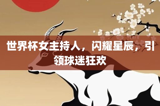 世界杯女主持人，闪耀星辰，引领球迷狂欢