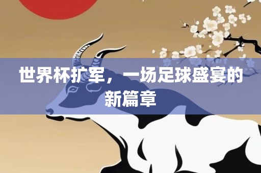 世界杯扩军，一场足球盛宴的新篇章漯河市盈旭机械设备有限公司