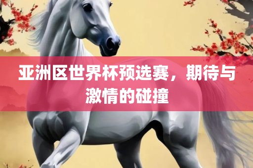 亚洲区世界杯预选赛，期待与激情的碰撞