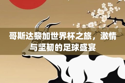 哥斯达黎加世界杯之旅，激情与坚韧的足球盛宴漯河市盈旭机械设备有限公司