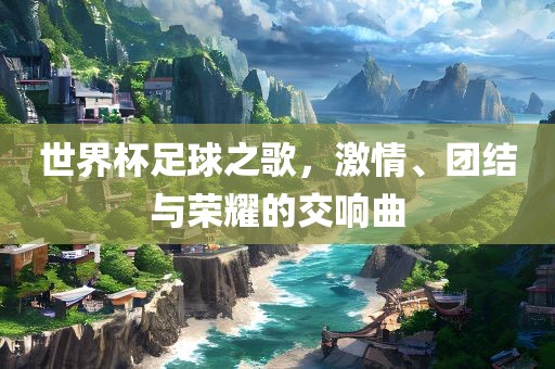 世界杯足球之歌，激情、团结与荣耀的交响曲漯河市盈旭机械设备有限公司