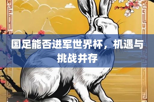 国足能否进军世界杯，机遇与挑战并存