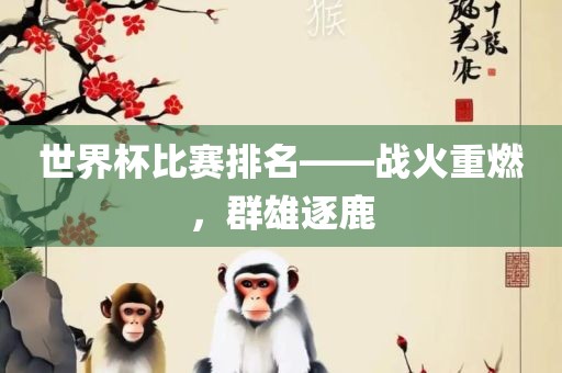 世界杯比赛排名——战火重燃，群雄逐鹿