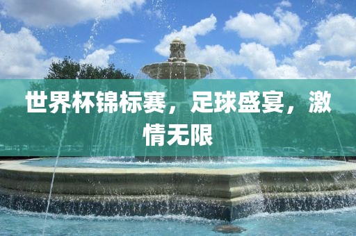 世界杯锦标赛，足球盛宴，激情无限漯河市盈旭机械设备有限公司
