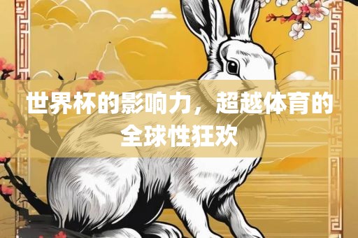 世界杯的影响力，超越体育的全球性狂欢