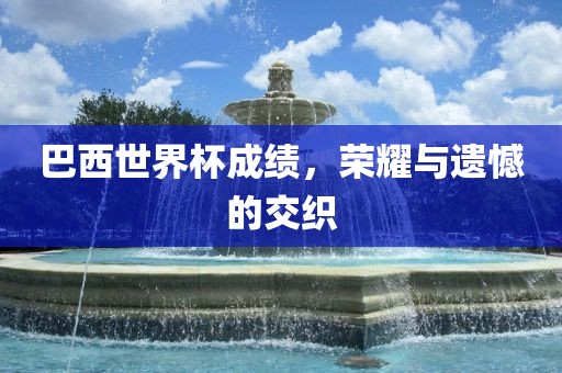 巴西世界杯成绩，荣耀与遗憾的交织漯河市盈旭机械设备有限公司