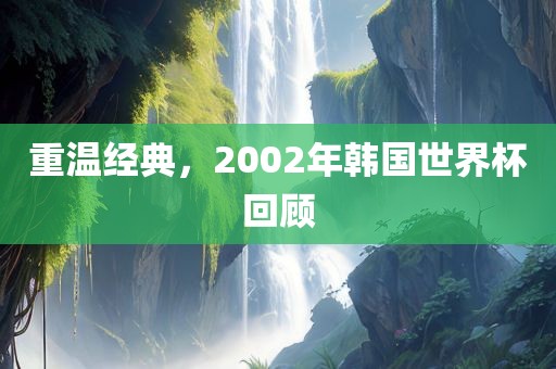重温经典，2002年韩国世界杯回顾漯河市盈旭机械设备有限公司
