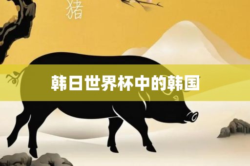 韩日漯河市盈旭机械设备有限公司世界杯中的韩国