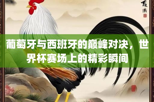 葡萄牙与西班牙的巅峰对决，世界杯赛场上的精彩瞬间