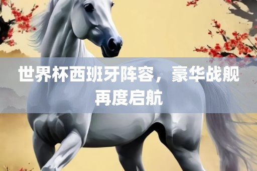 世界杯西班牙阵容，豪华战舰再度启航漯河市盈旭机械设备有限公司