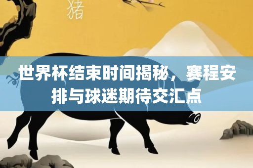 世界杯结束时间揭秘，赛程安排与球迷期待交汇点