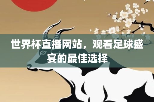 世界杯直播网站，观看足球盛宴的最佳选择