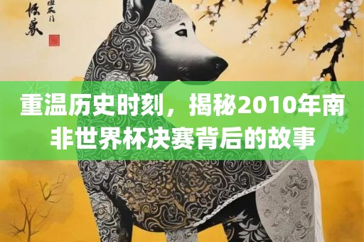 重温历史时刻，揭秘2010年南非世界杯决赛背后的故事漯河市盈旭机械设备有限公司