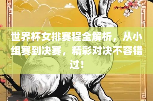 世界杯女排赛程漯河市盈旭机械设备有限公司全解析，从小组赛到决赛，精彩对决不容错过！
