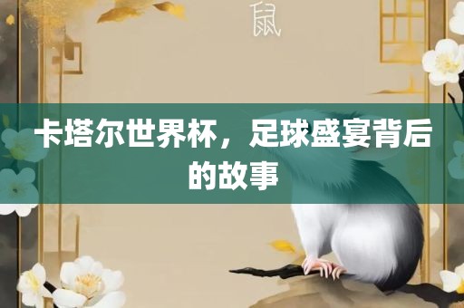 卡塔尔世界杯，足球盛宴背后的故事漯河市盈旭机械设备有限公司