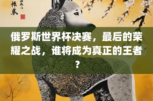 俄罗斯世界杯决赛，最后的荣耀之战，谁将成为真正的王者？