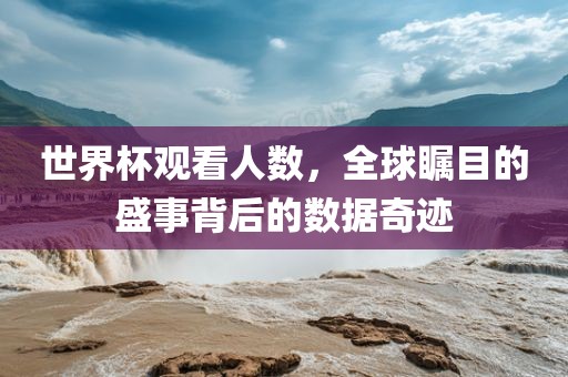 世界杯观看人数，全球瞩目的盛事背后的数据奇迹