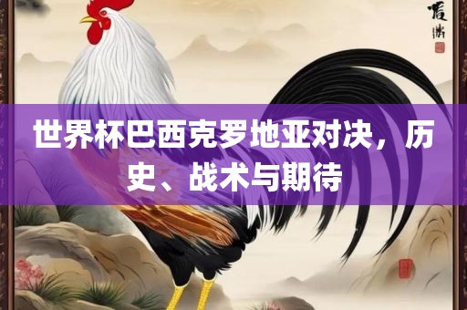 世界杯巴西克罗地亚对决，历史、战术与期待