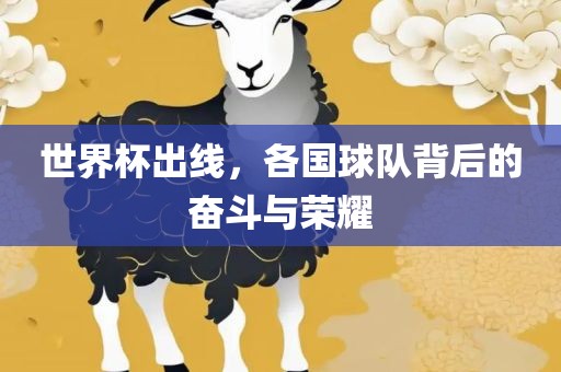 世界杯出线，各国球队背后的奋斗与荣耀