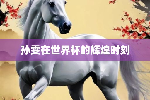 孙雯在世界杯的辉煌时刻漯河市盈旭机械设备有限公司