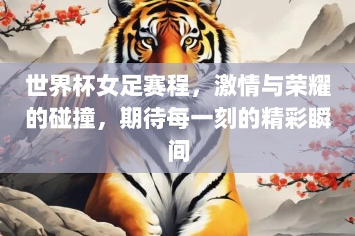 世界杯女足赛程，激情与荣耀的碰撞，期待每一刻的精彩瞬间漯河市盈旭机械设备有限公司