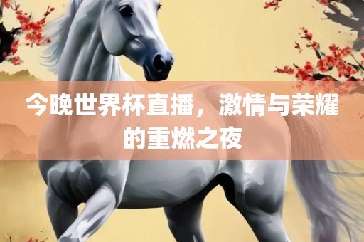 今晚世界杯直播，激情与荣耀的重燃之夜漯河市盈旭机械设备有限公司