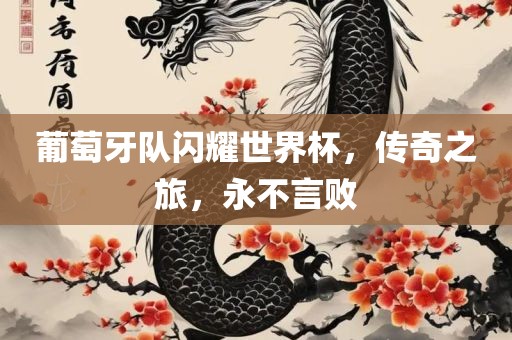 葡萄牙队闪耀世界杯，传奇之旅，永不言败漯河市盈旭机械设备有限公司