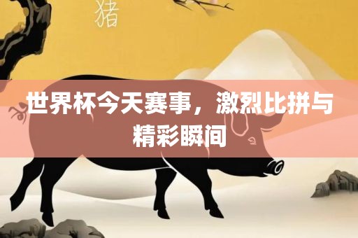 世界杯今天赛事，激烈比拼与精彩瞬间