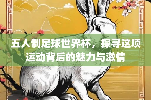 五人制足球世界杯，探寻这项运动背后的魅力与激情漯河市盈旭机械设备有限公司