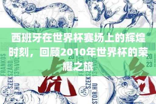 西班牙在世界杯赛场上的辉煌时刻，回顾2010年世界杯的荣耀之旅漯河市盈旭机械设备有限公司