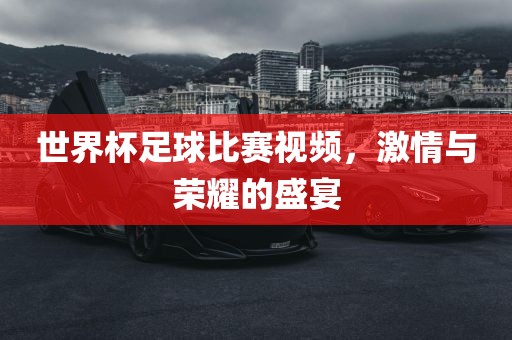 世界杯足球比赛视频，激情与荣耀的盛宴