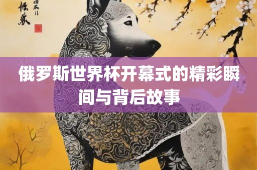 俄罗斯世界杯开幕式的精彩瞬间与背后故事