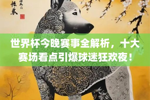 世界杯今晚赛事全解析，十大赛场看点引爆球迷狂欢夜！漯河市盈旭机械设备有限公司