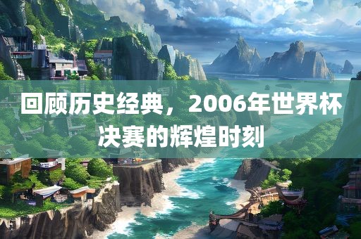 回顾历史经典，2006年世界杯决赛的辉煌时刻漯河市盈旭机械设备有限公司