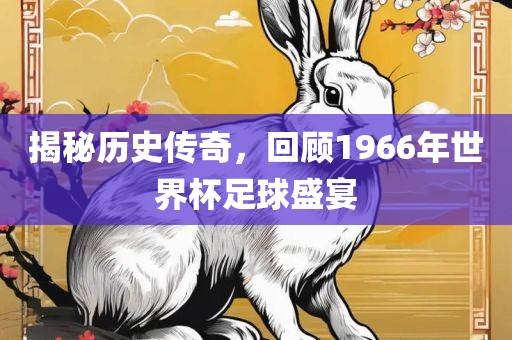 揭秘历史传奇，回顾1966年世界杯足球盛宴