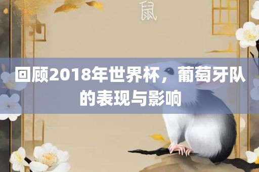 回顾2018年世界杯，葡萄牙队的表现与影响
