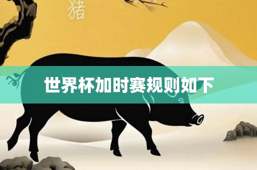 世界杯加时赛规则如下漯河市盈旭机械设备有限公司