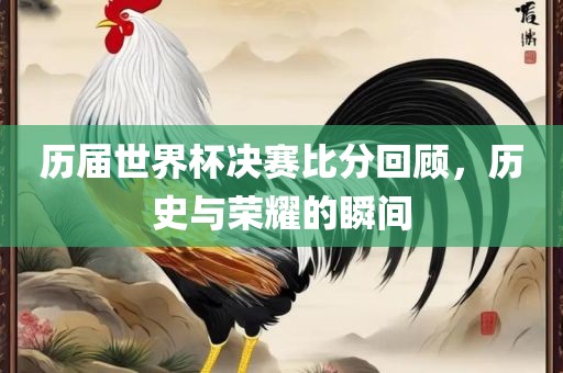 历届世界杯决赛比分回顾，历史与荣耀的瞬间