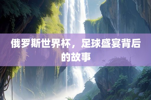 俄罗斯世界杯，足球盛宴背后的故事