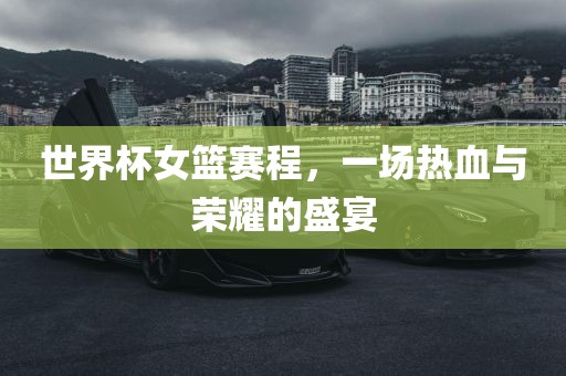 世界杯女篮赛程，一场热血与荣耀的盛宴漯河市盈旭机械设备有限公司