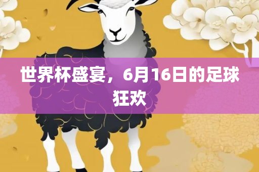 世界杯盛宴，6月1漯河市盈旭机械设备有限公司6日的足球狂欢