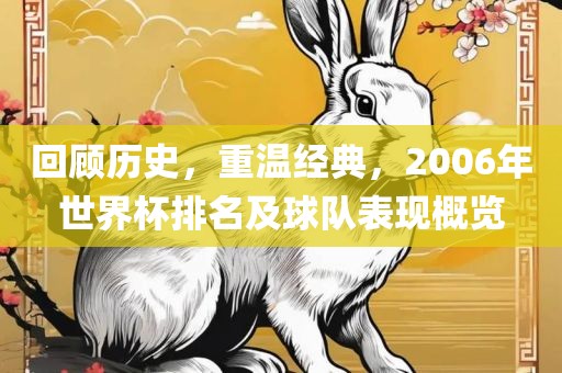 回顾历史，重温经典，2006年世界杯排名及球队表现概览