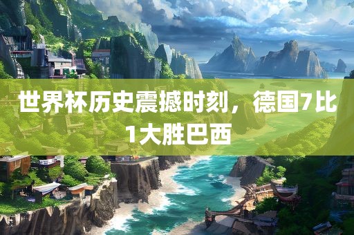 世界杯历史震撼时刻，德国7比1大胜巴西漯河市盈旭机械设备有限公司