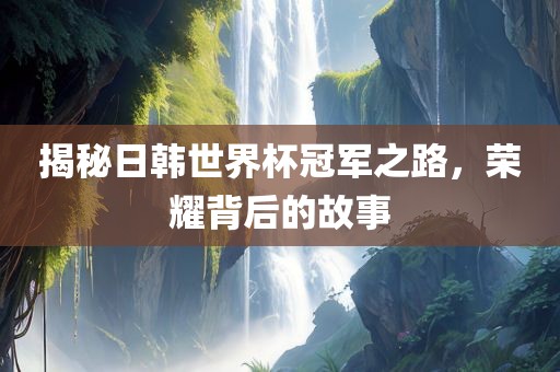 揭秘日韩世界杯冠军之路，荣耀背后的故事
