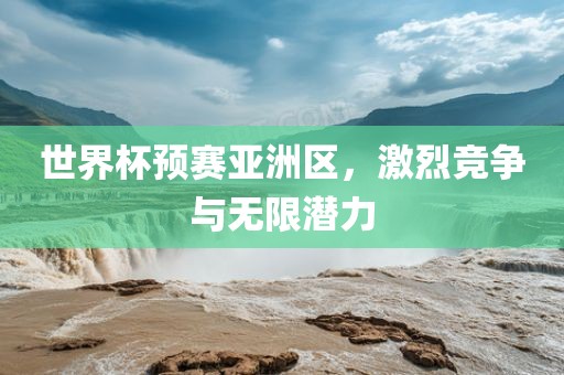世界杯预赛亚洲区，激烈竞争与无限潜力漯河市盈旭机械设备有限公司